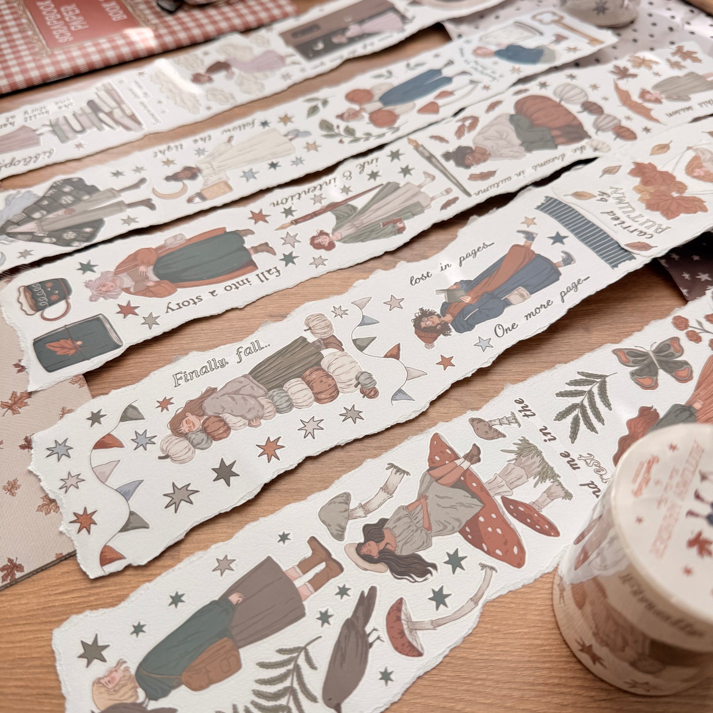 Autumn Wander Kiss Cut Tape