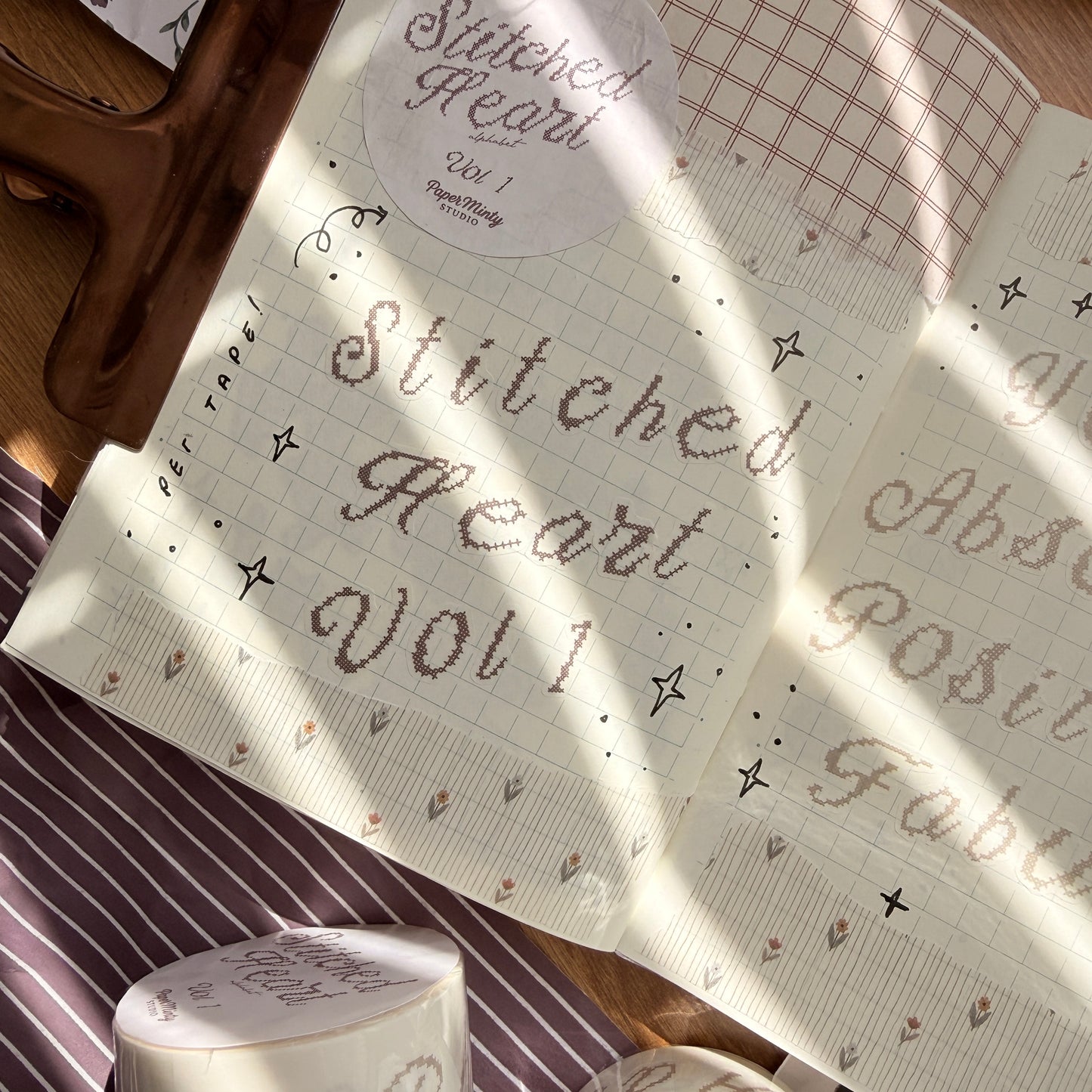 Stitched Heart Vol 1 Kiss Cut Tape