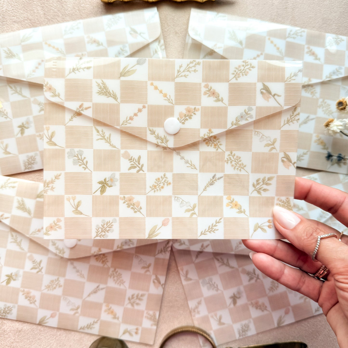 Granny Plastic Sticker Envelope