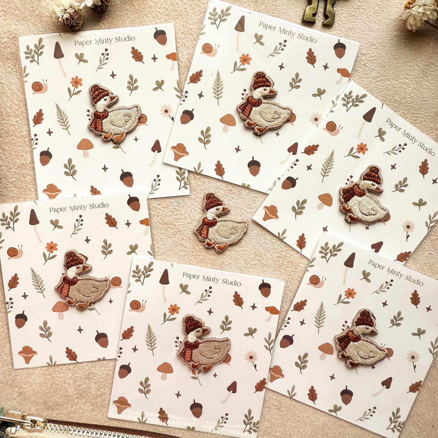 Duck Iron-On Patches