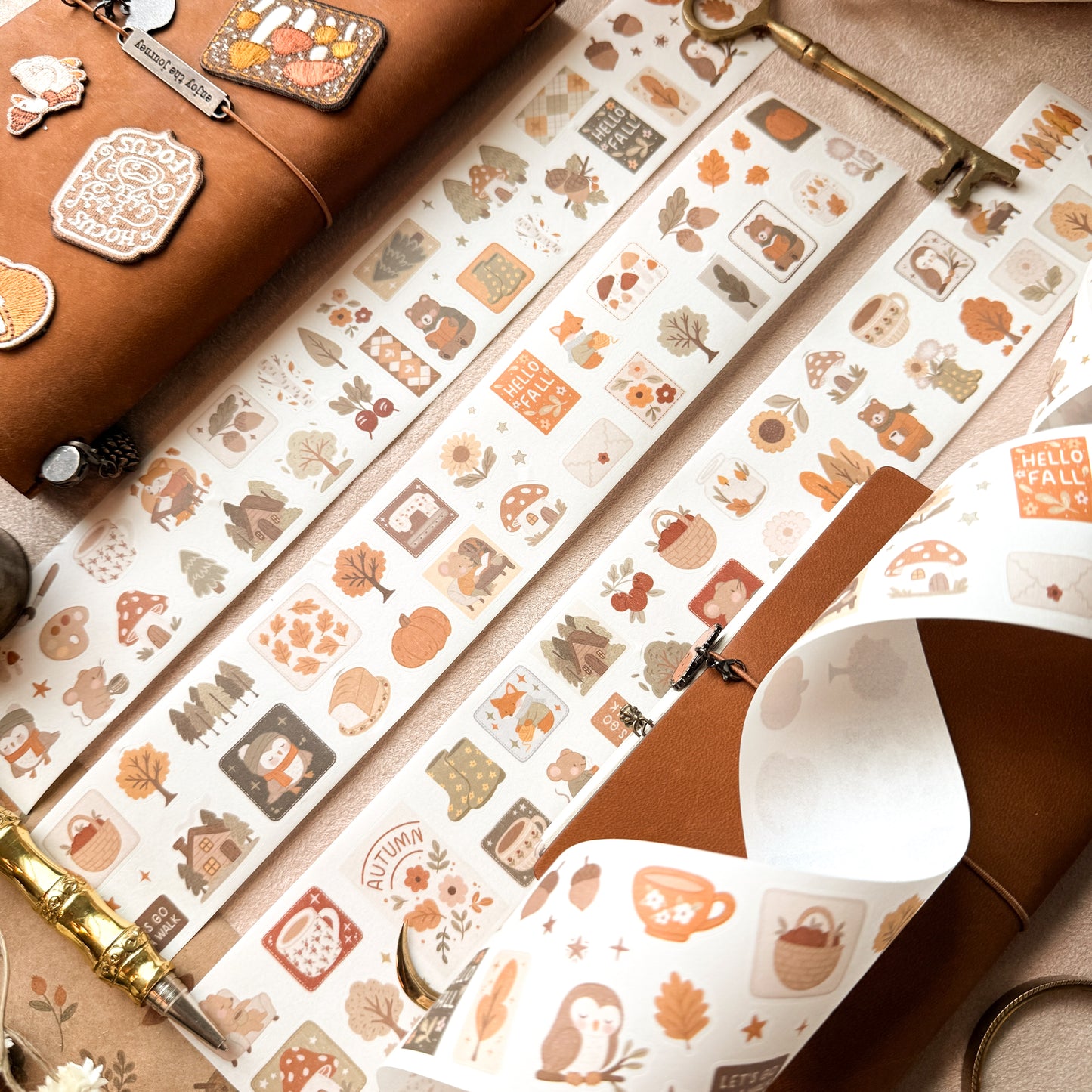 Cozy Critter Club Kiss Cut Tape