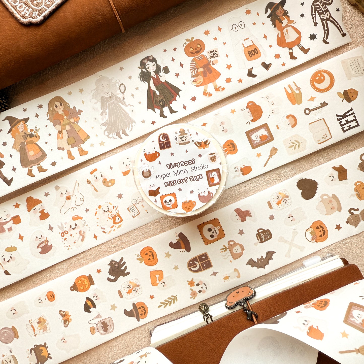 Tiny Boos Kiss Cut Tape