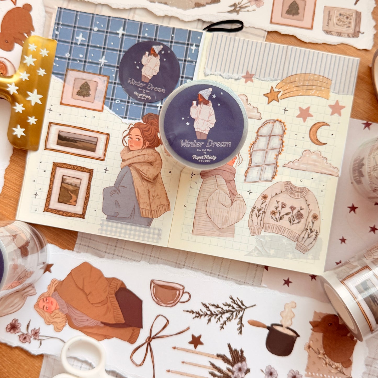 *Restock* Winter Dream Kiss Cut Tape