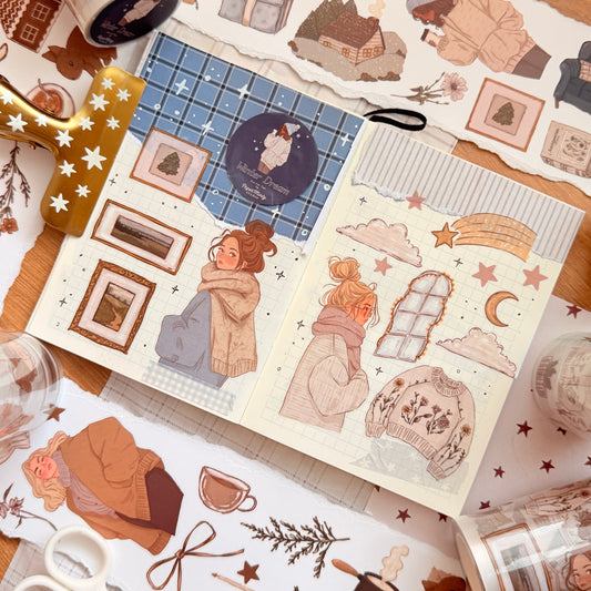 *Restock* Winter Dream Kiss Cut Tape
