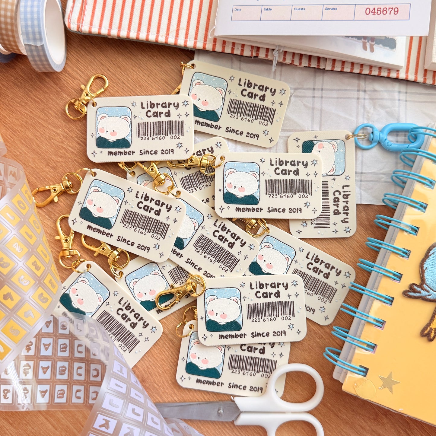 Forever Library Member Keychain