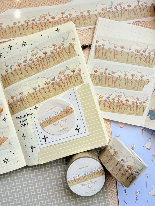 Meadow Butterflies 3cm Washi Tape