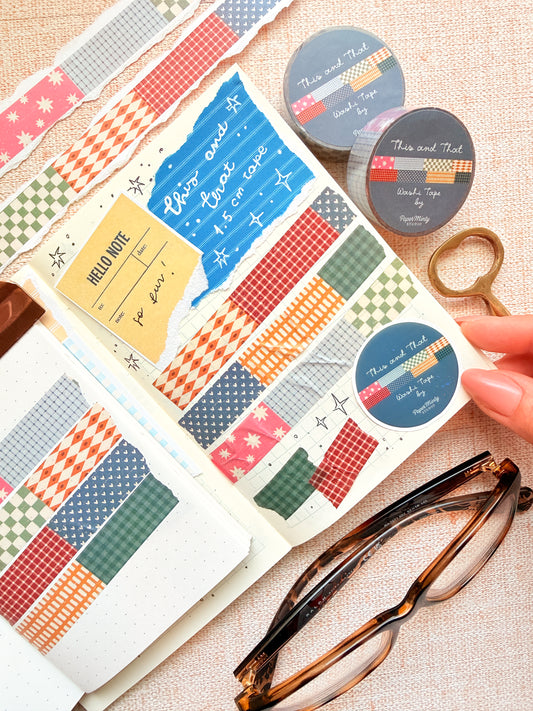 This and That 1.5cm Washi
