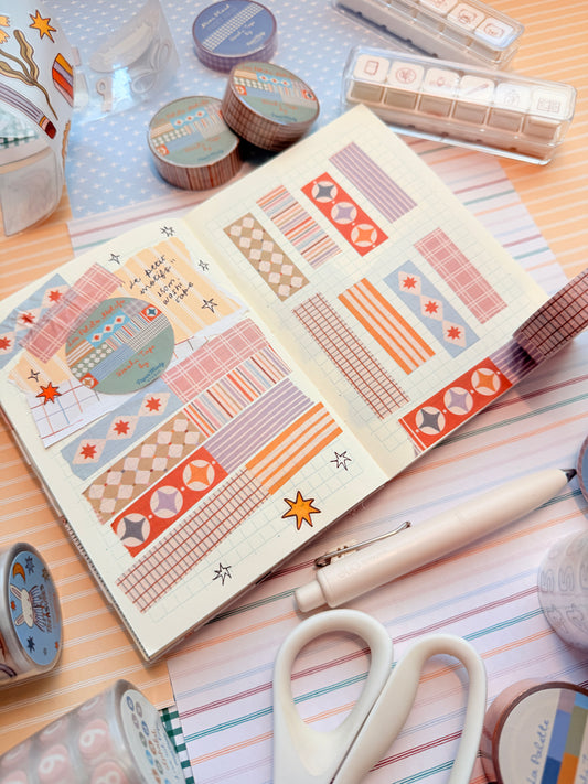 Les Petits Motifs 1.5cm Washi Tape
