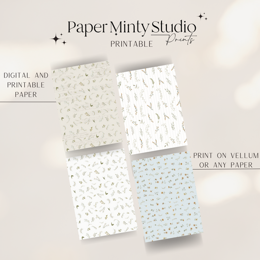 Printable Paper Summer Beginnings