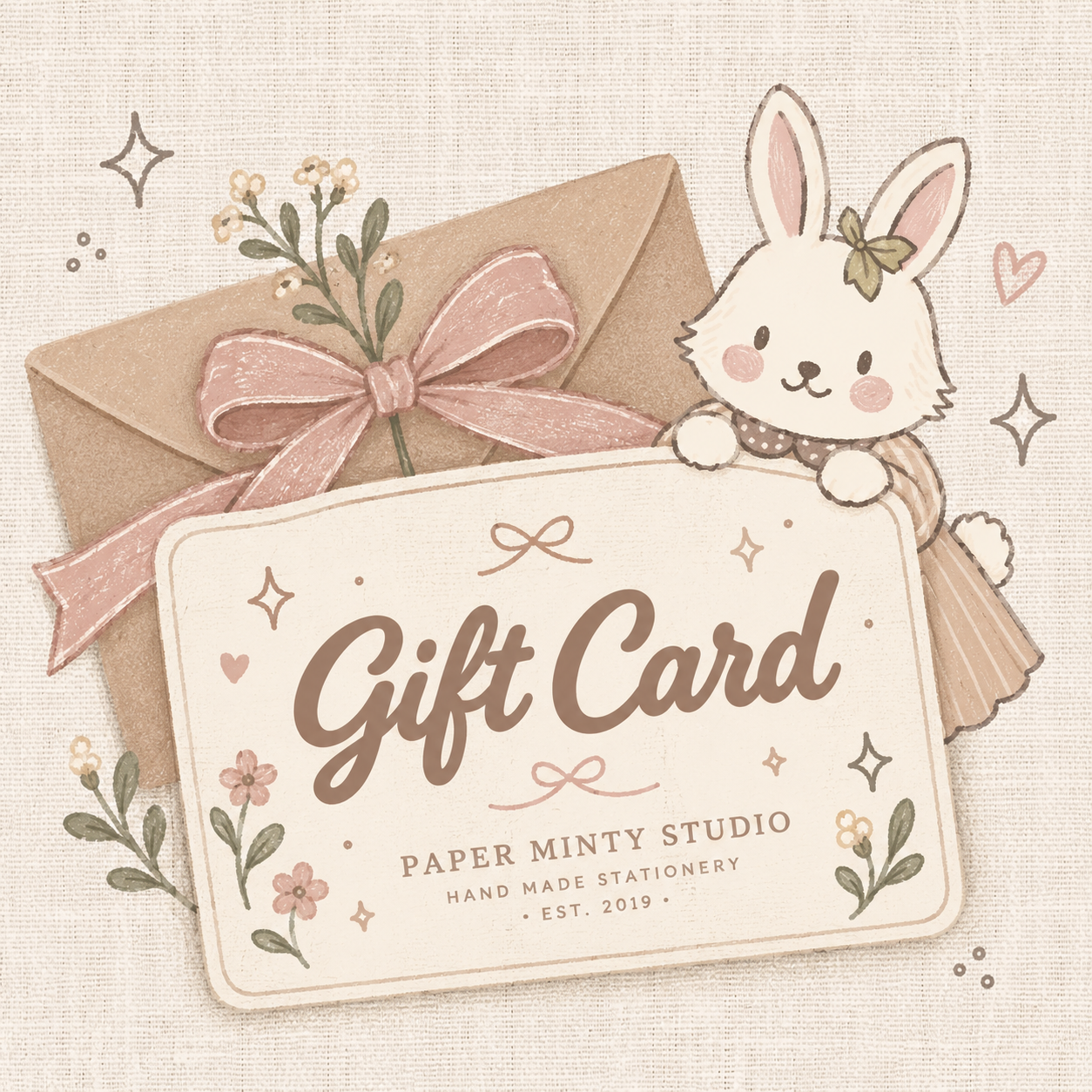 Paper Minty Studio Gift Card