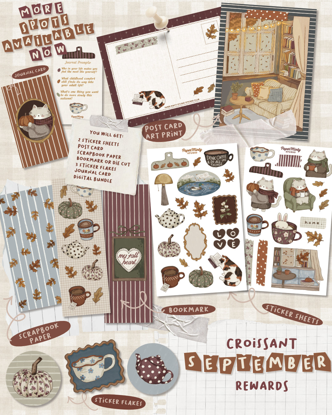 Sticker Club - Croissant - International