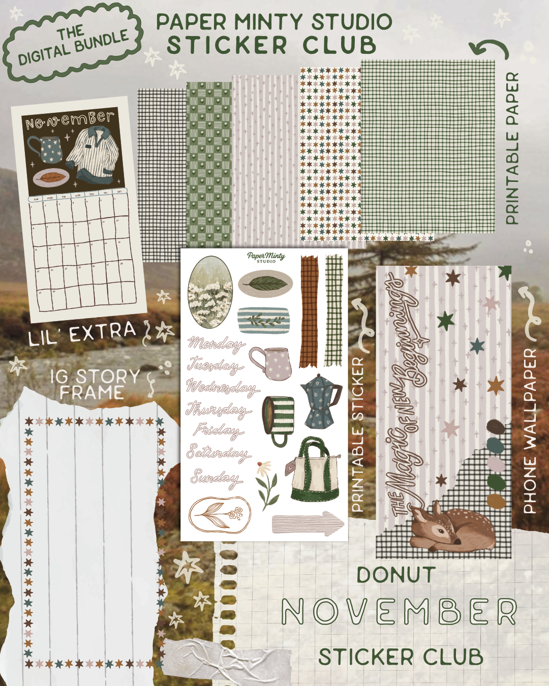 Sticker Club - Croissant - International