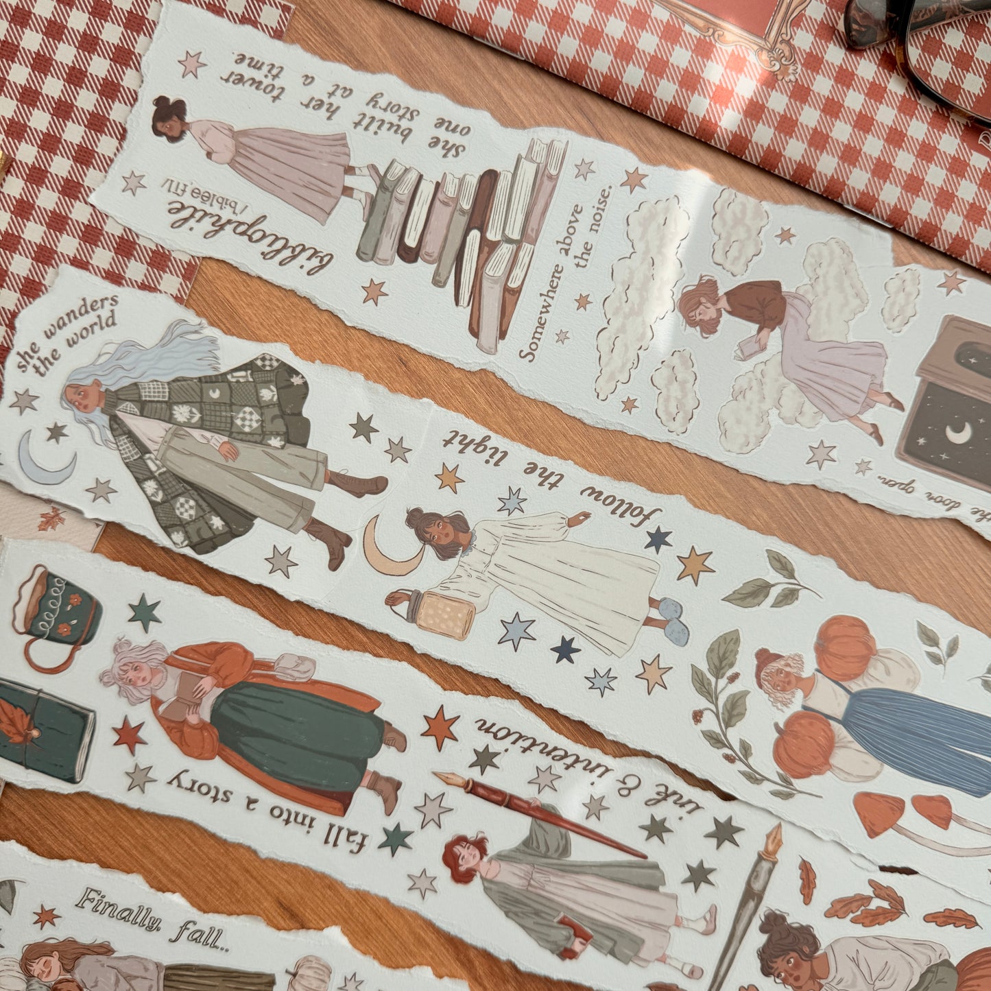 Autumn Wander Kiss Cut Tape