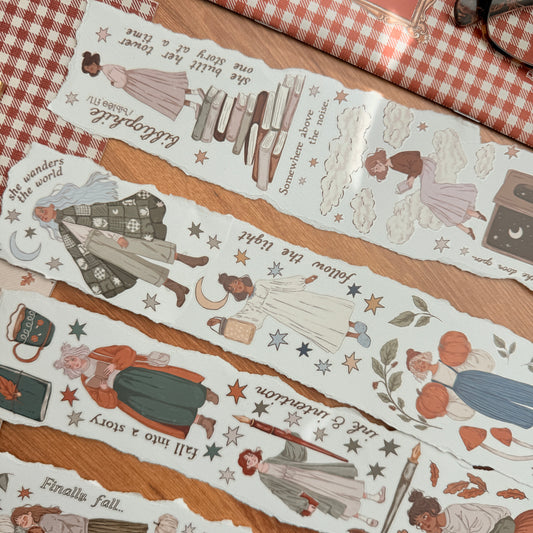 Autumn Wander Kiss Cut Tape