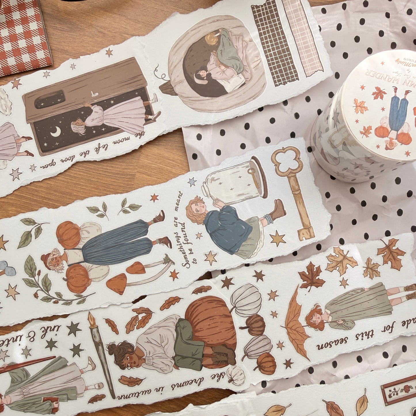Autumn Wander Kiss Cut Tape