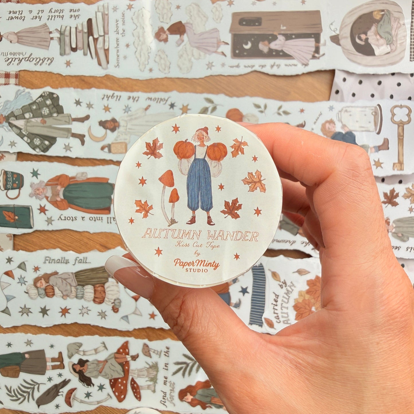 Autumn Wander Kiss Cut Tape