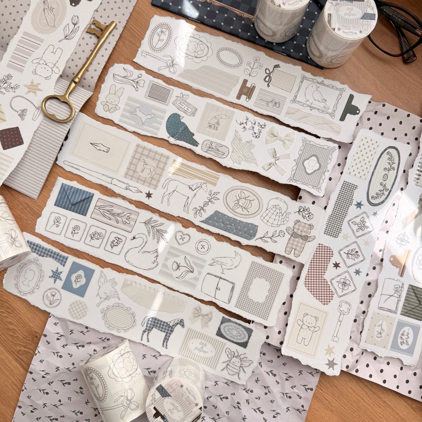 Ink & Paper Kiss Cut Tape