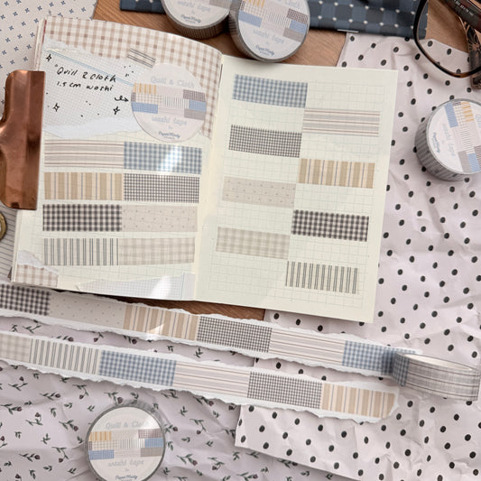 Quill & Cloth 1.5cm Washi Tape