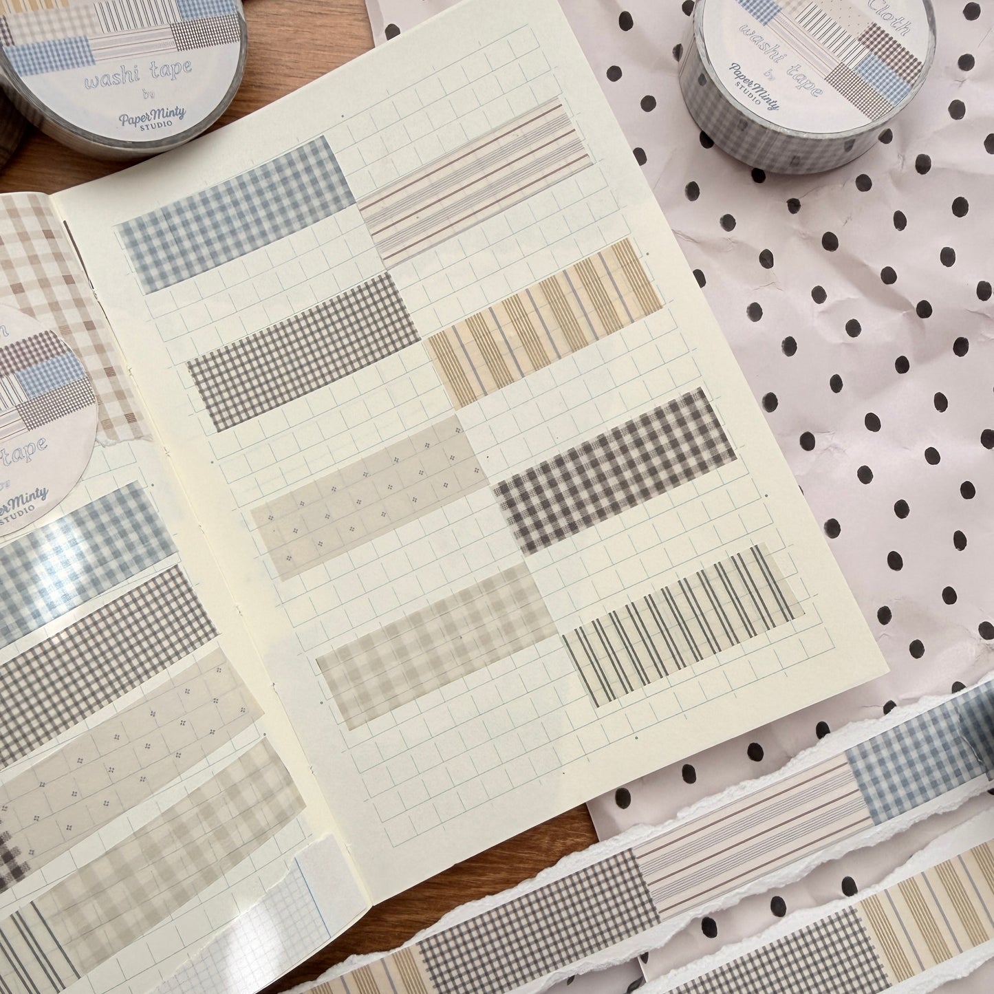 Quill & Cloth 1.5cm Washi Tape