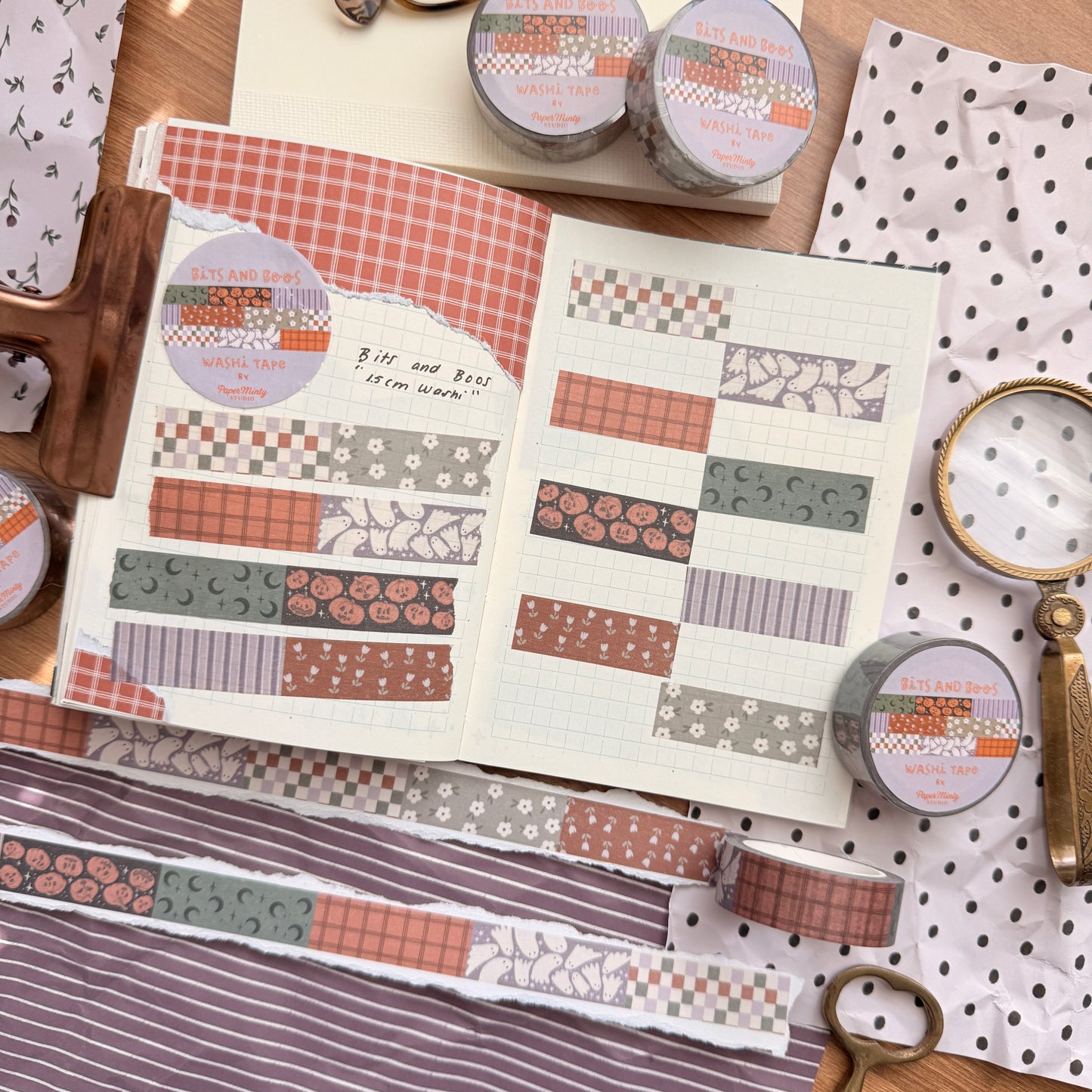 Bits and Boos 1.5cm Washi Tape