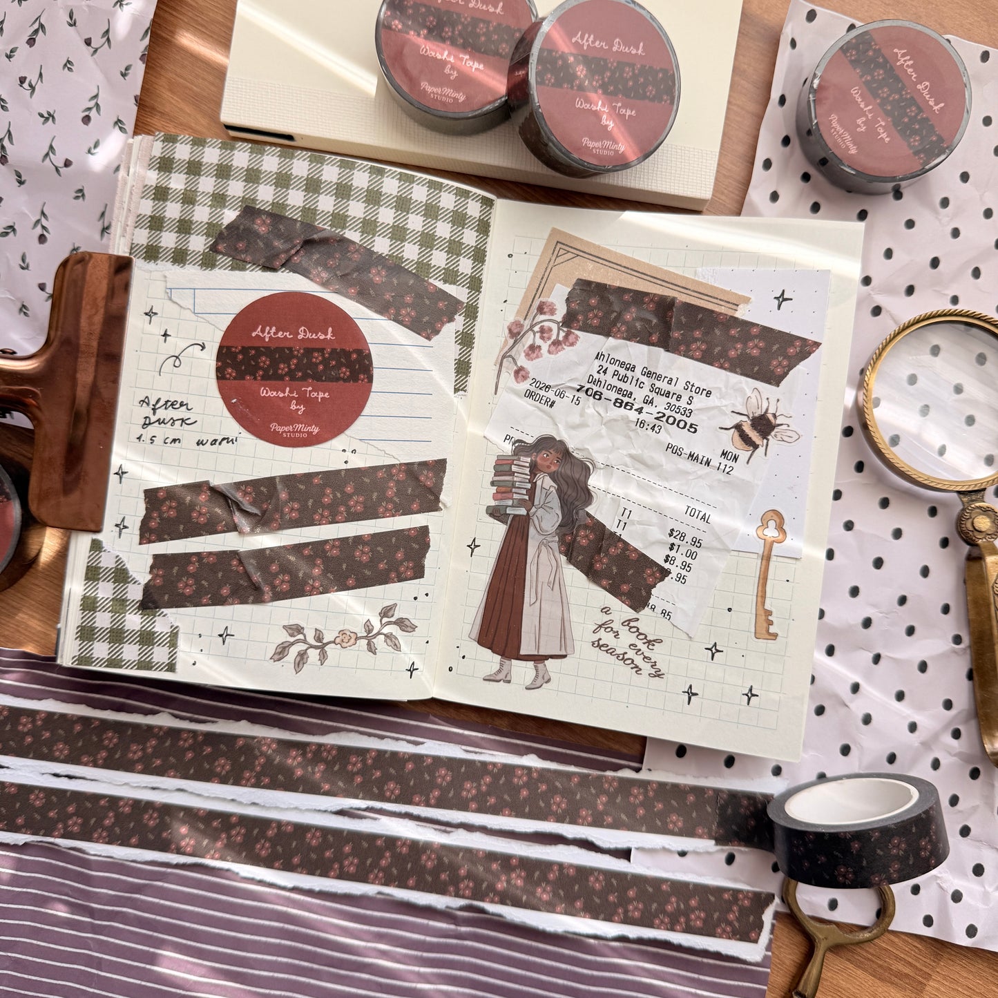 After Dusk 1.5cm Washi Tape