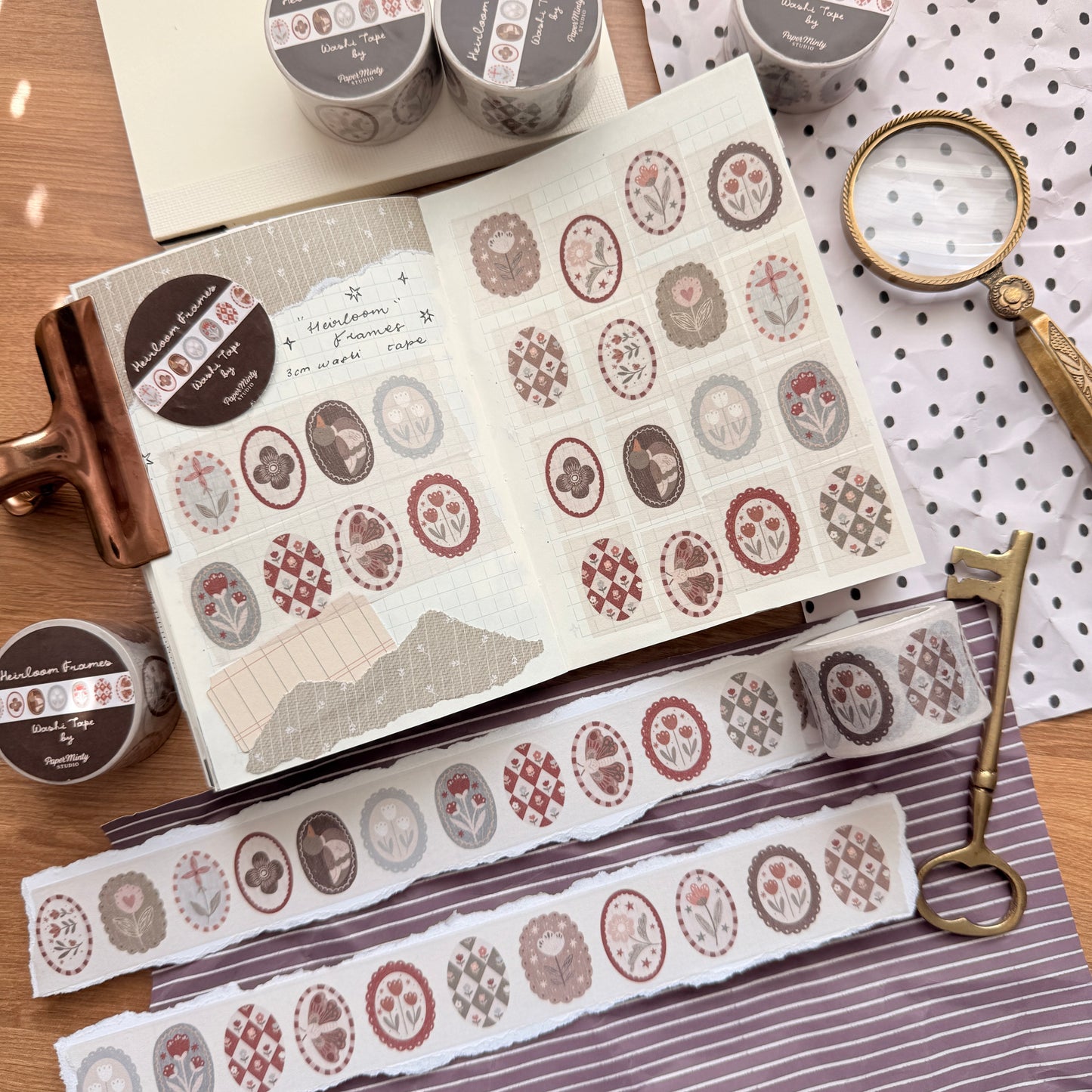 Heirloom Frames 3cm Washi Tape