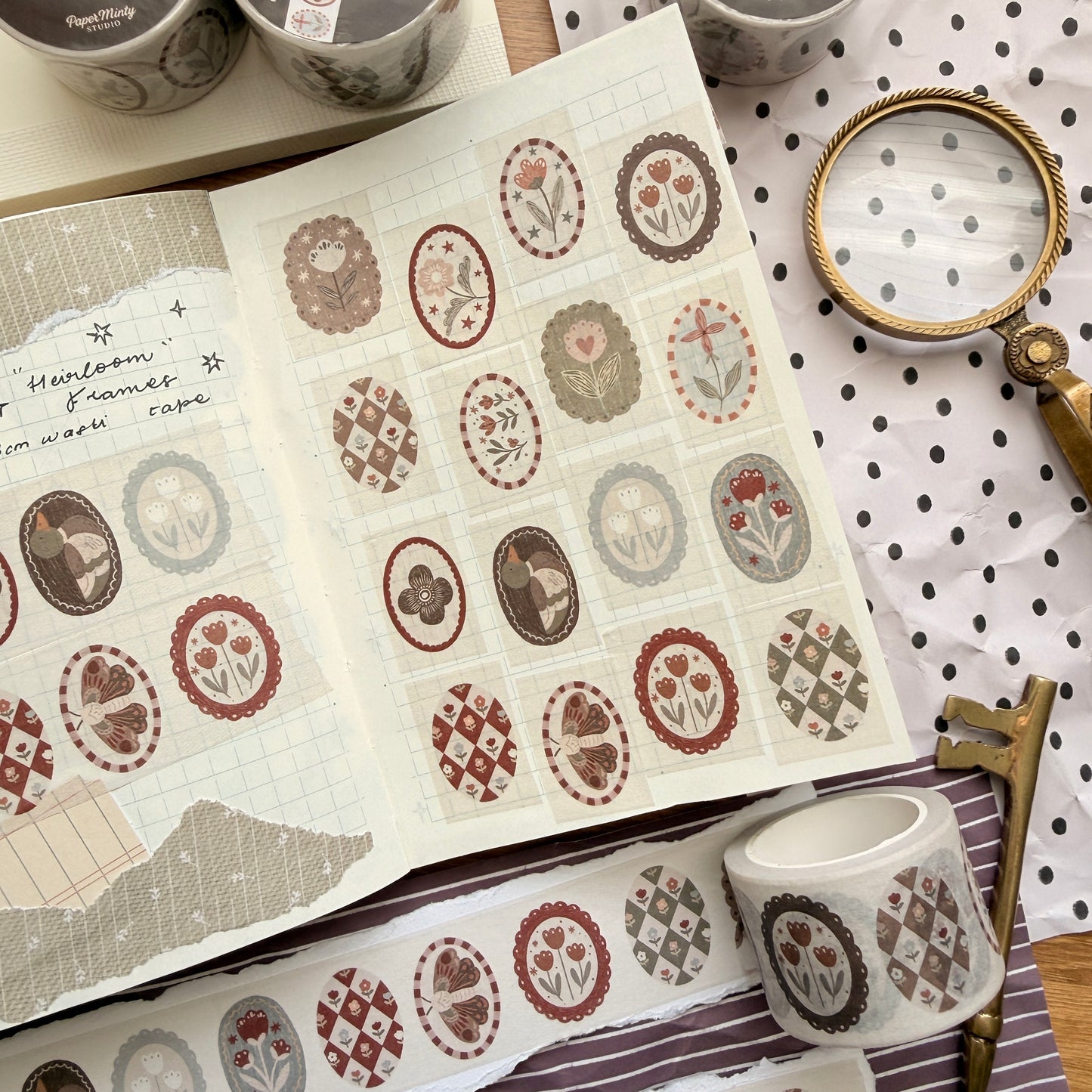 Heirloom Frames 3cm Washi Tape