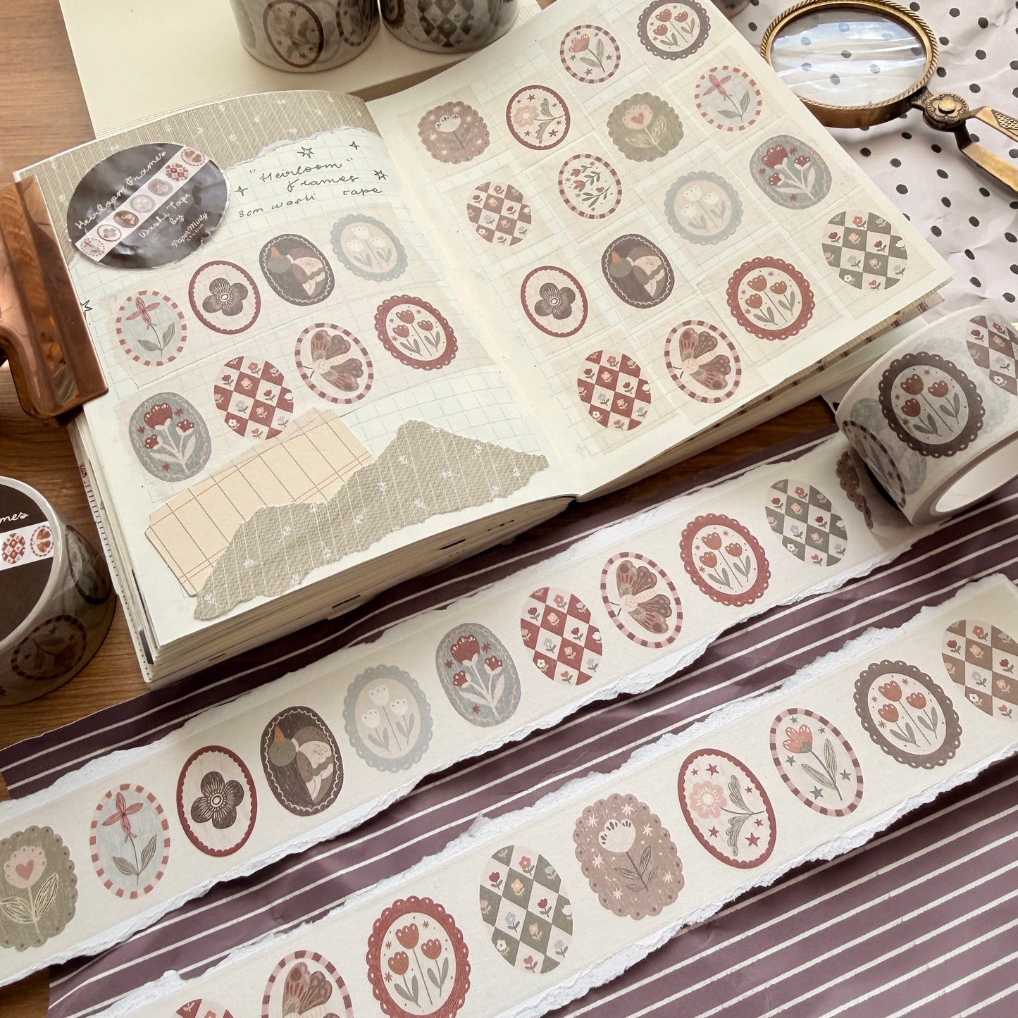 Heirloom Frames 3cm Washi Tape