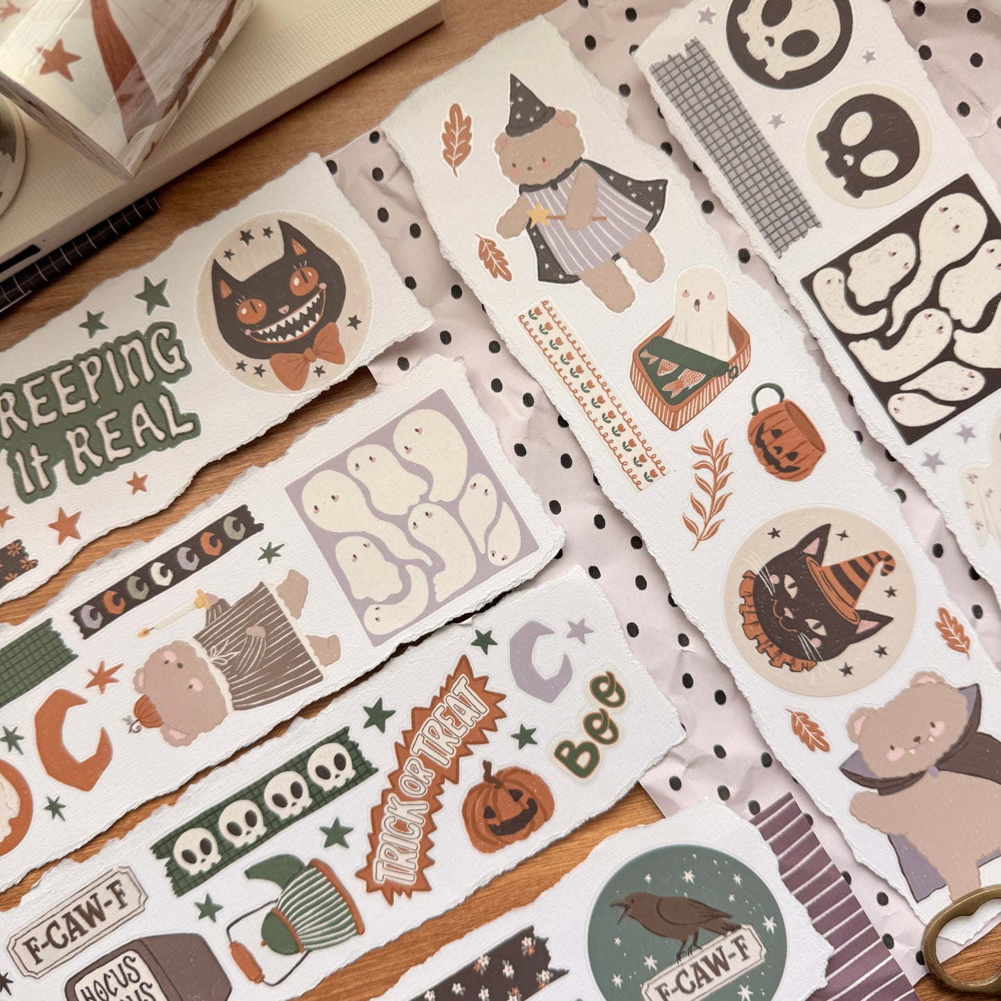 Trick or Treat Kiss Cut Tape