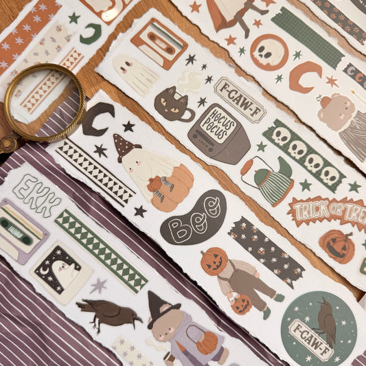 Trick or Treat Kiss Cut Tape
