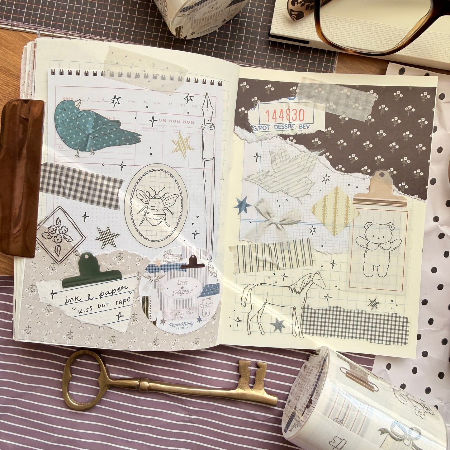 Ink & Paper Kiss Cut Tape