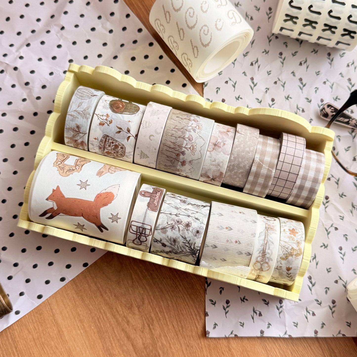 Cloud Box by Paper Minty Studio | Cozy Desk Organizer