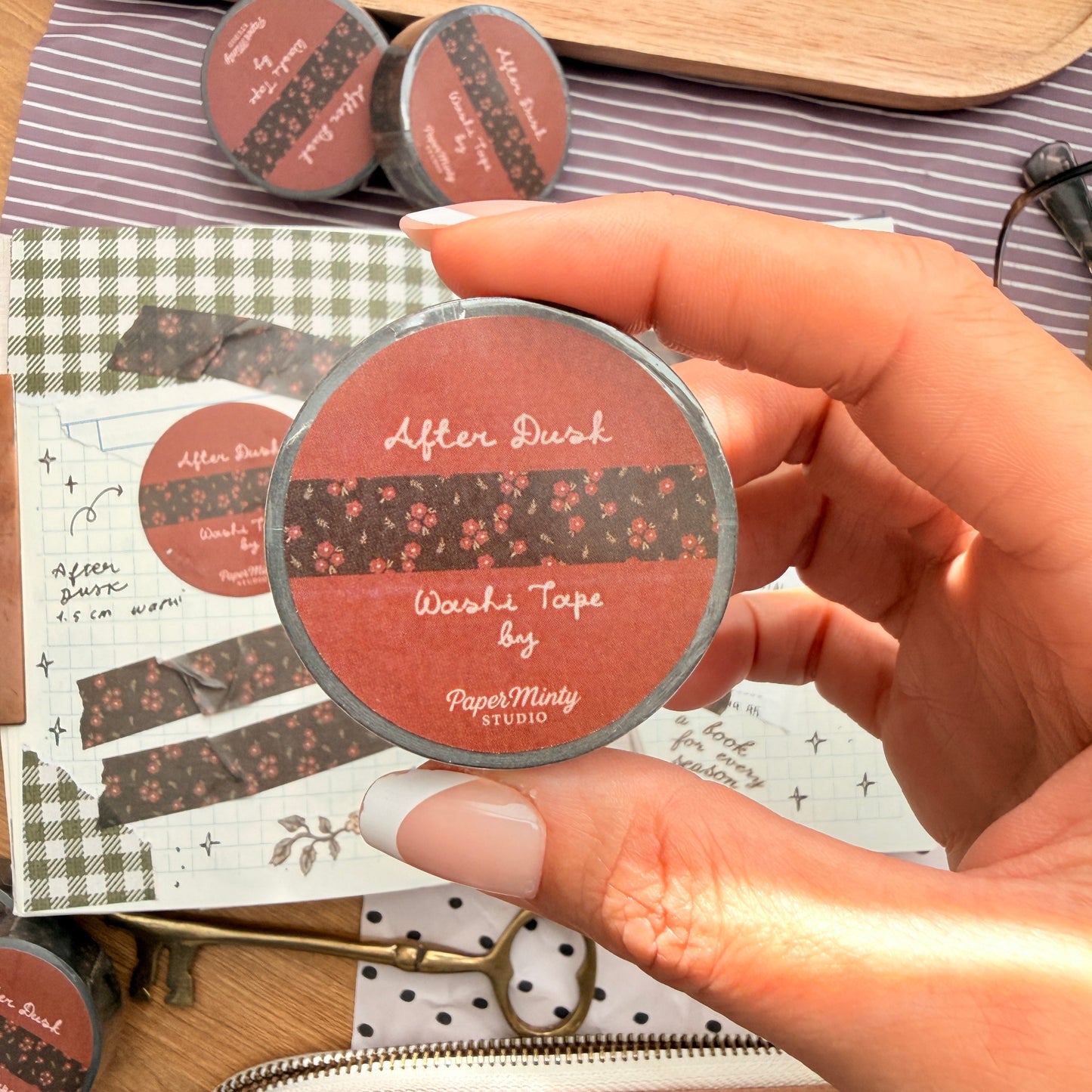 After Dusk 1.5cm Washi Tape