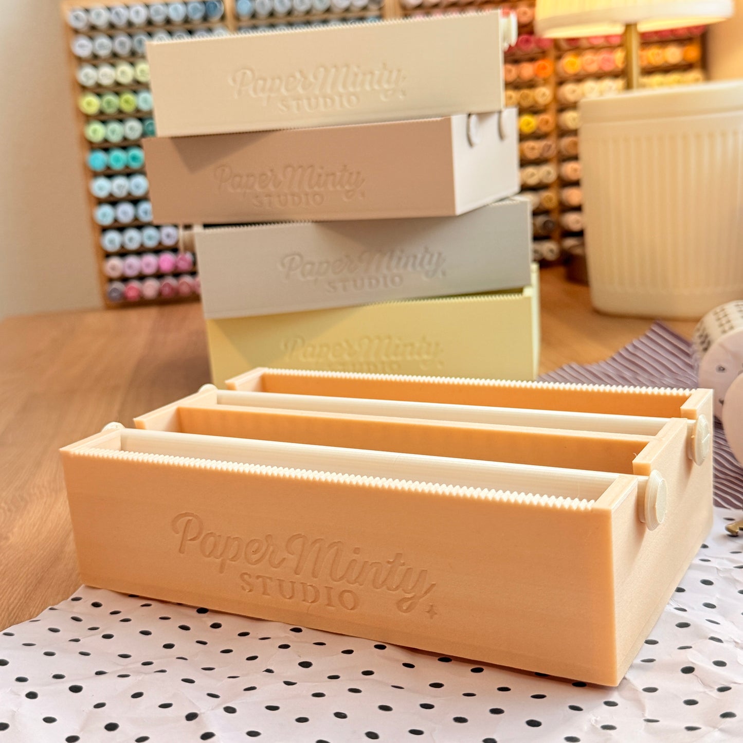 Paper Minty Studio Washi Box | Cozy Desk Organizer