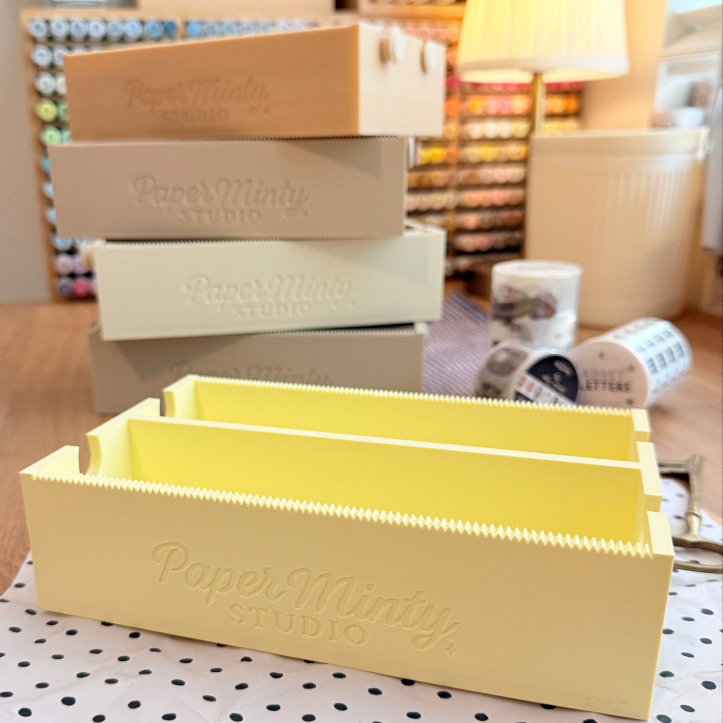 Paper Minty Studio Washi Box | Cozy Desk Organizer
