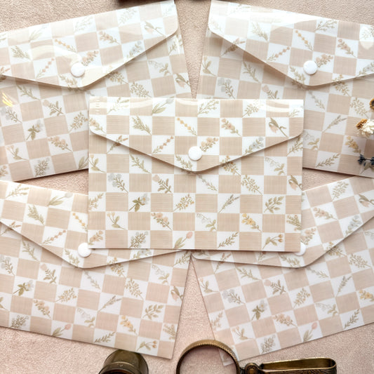 Granny Plastic Sticker Envelope