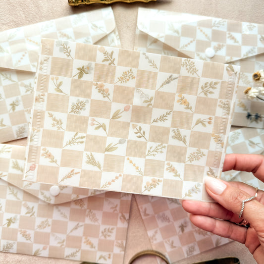 Granny Plastic Sticker Envelope