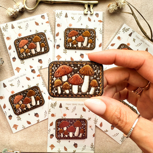 Mushie Iron-On Patches