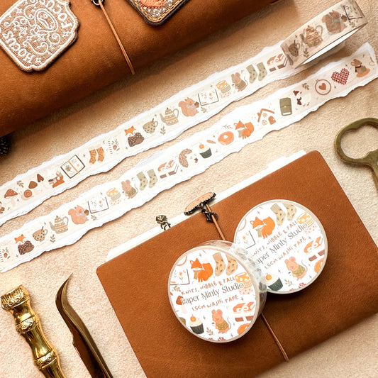 Knits, Nibble & Fall Washi