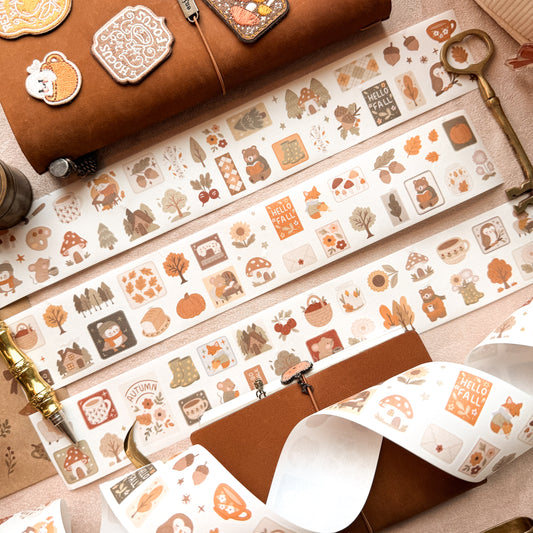 Cozy Critter Club Kiss Cut Tape