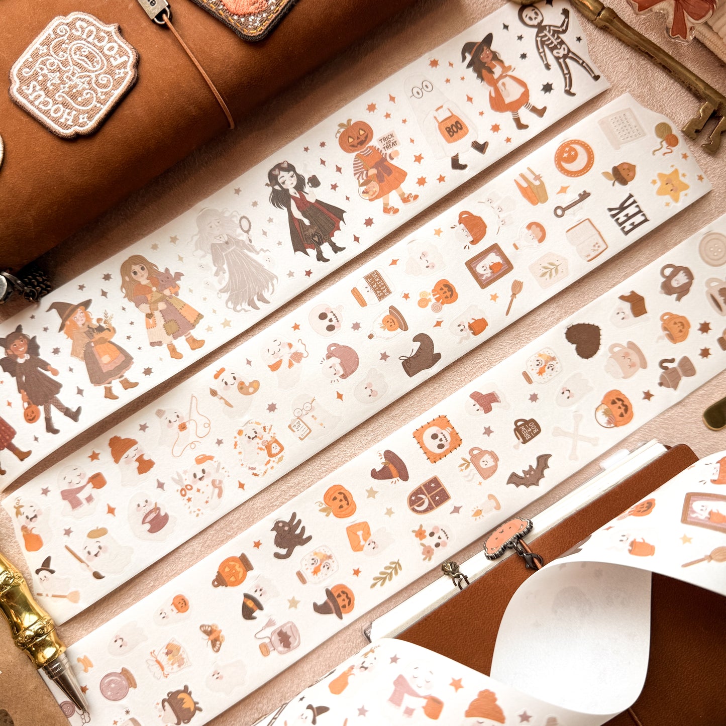 Tiny Boos Kiss Cut Tape