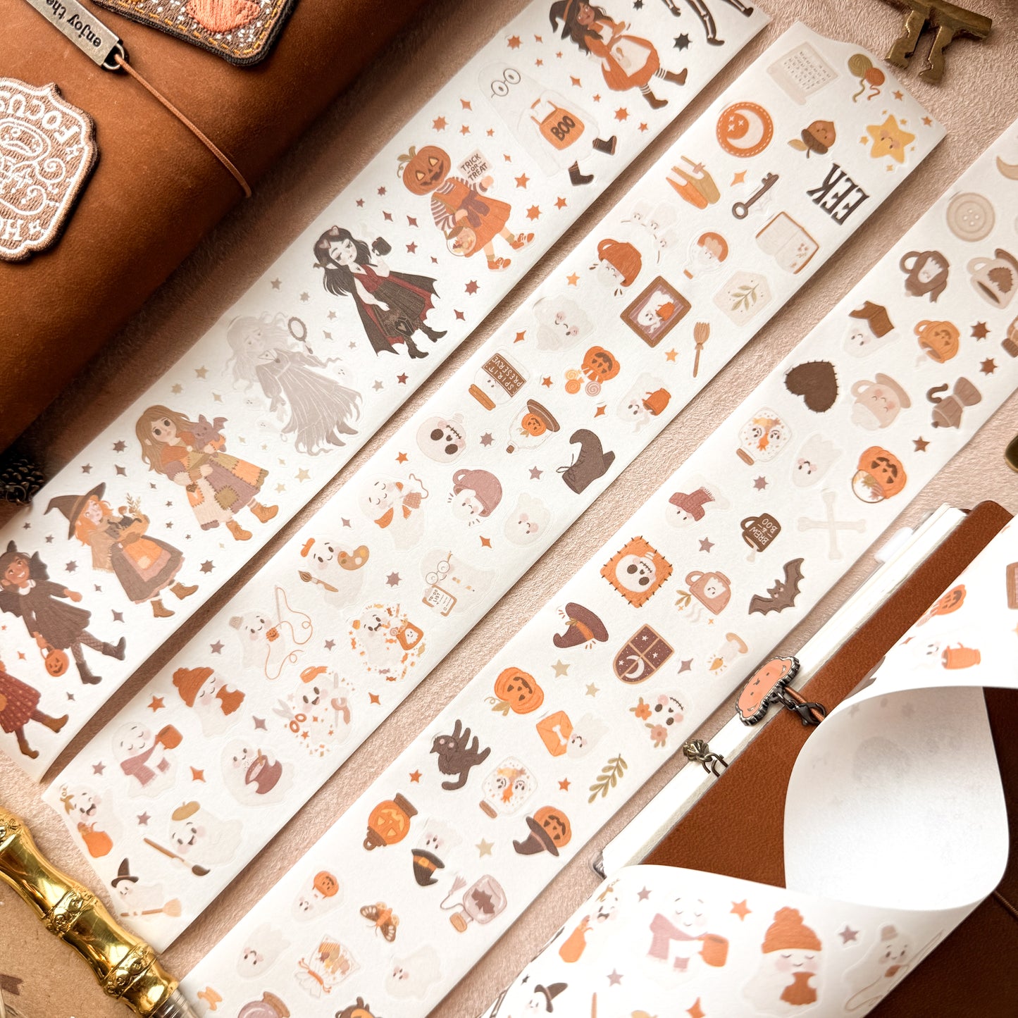 Tiny Boos Kiss Cut Tape