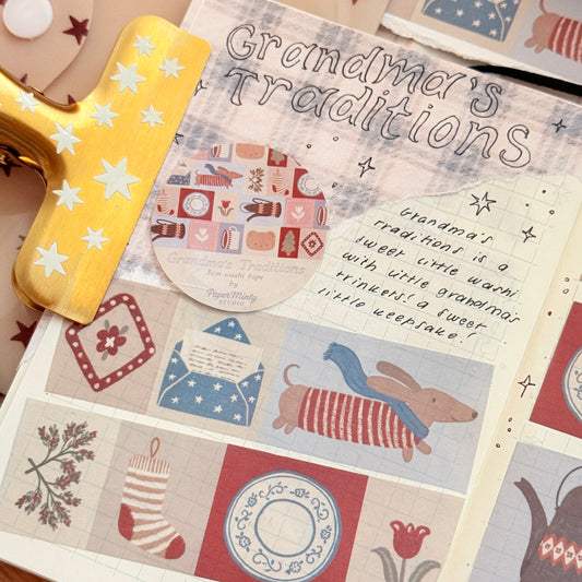 Grandmas Tradition 30mm Washi Tape