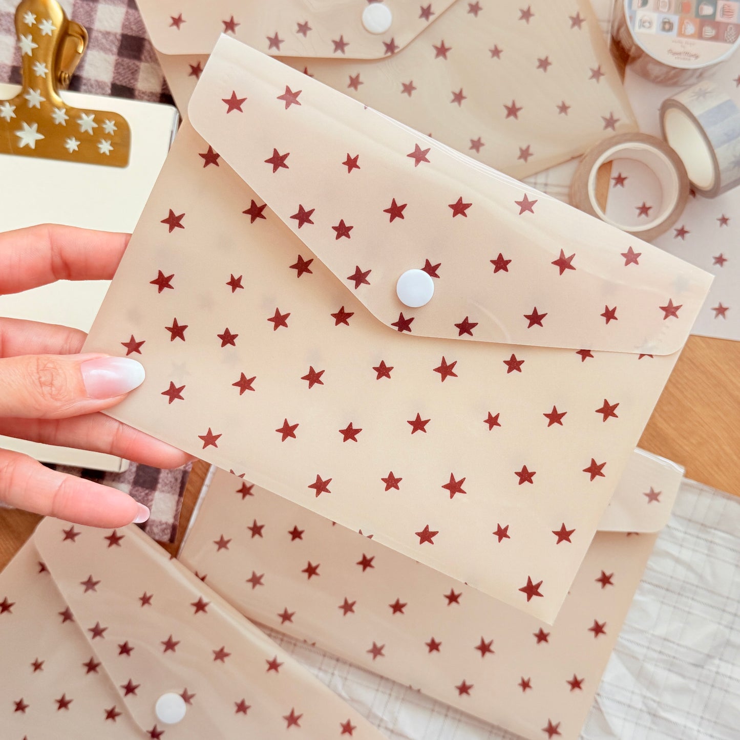 Written in the Stars Plastic Sticker Envelope