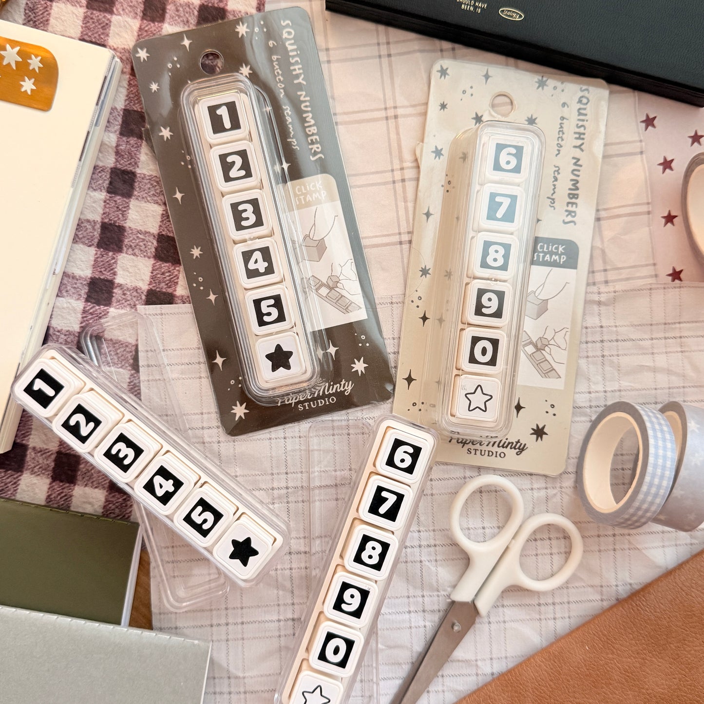 Click Stamp Squishy Numbers Bundle