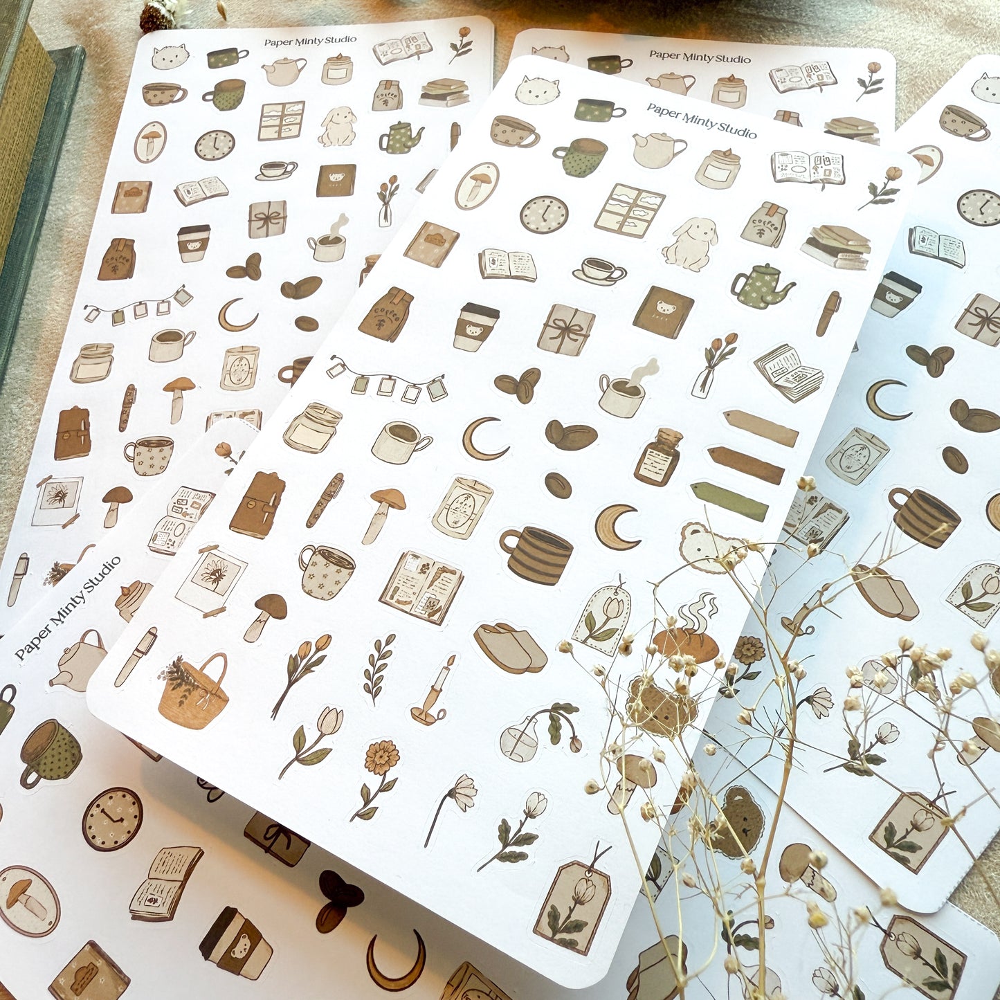 Tiny Icons Sticker Sheet