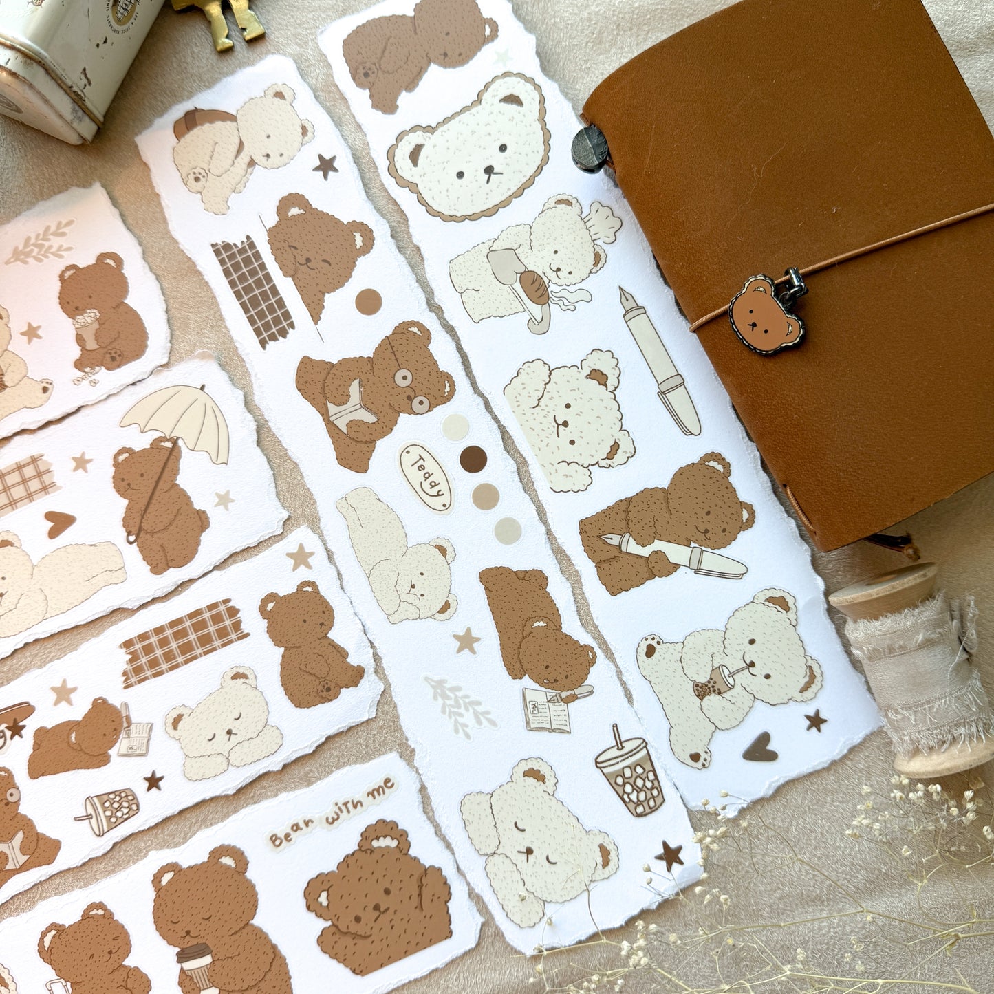 Planning Bear Kiss Cut Tape