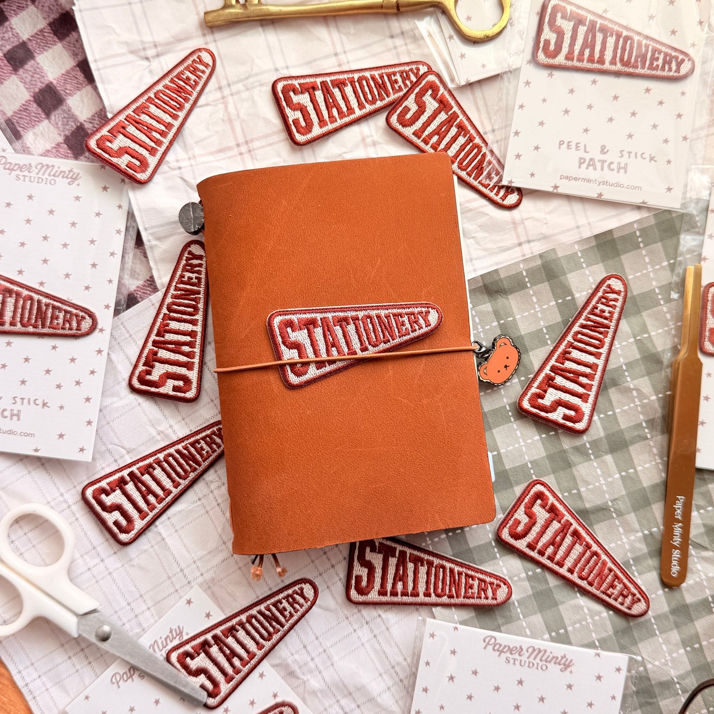 Stationery Banner Peel & Stick Patch