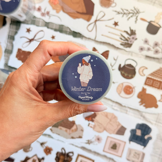 *Restock* Winter Dream Kiss Cut Tape