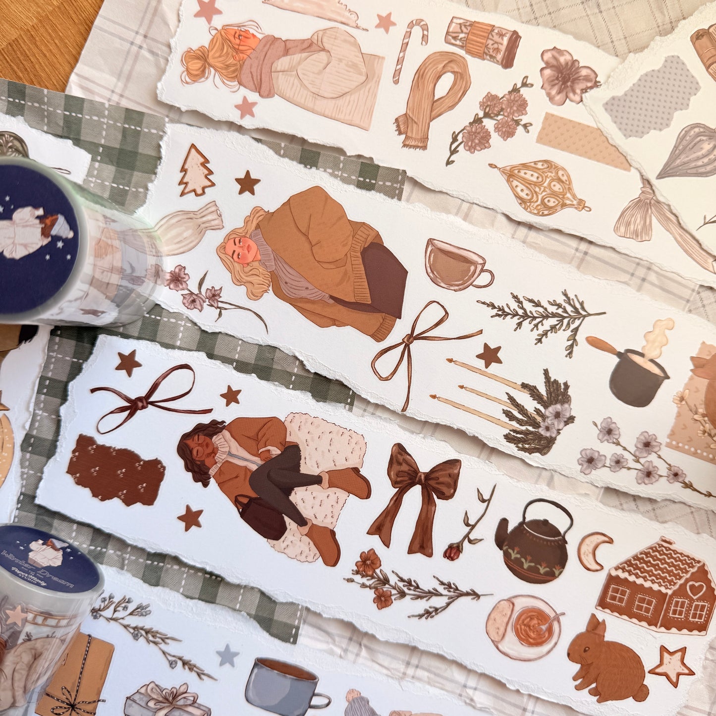 *Restock* Winter Dream Kiss Cut Tape